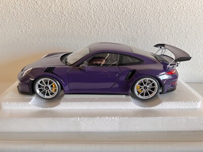 1:18 Autoart ポルシェ 911(991) GT3 RS アルティメット/紫のeBay公認