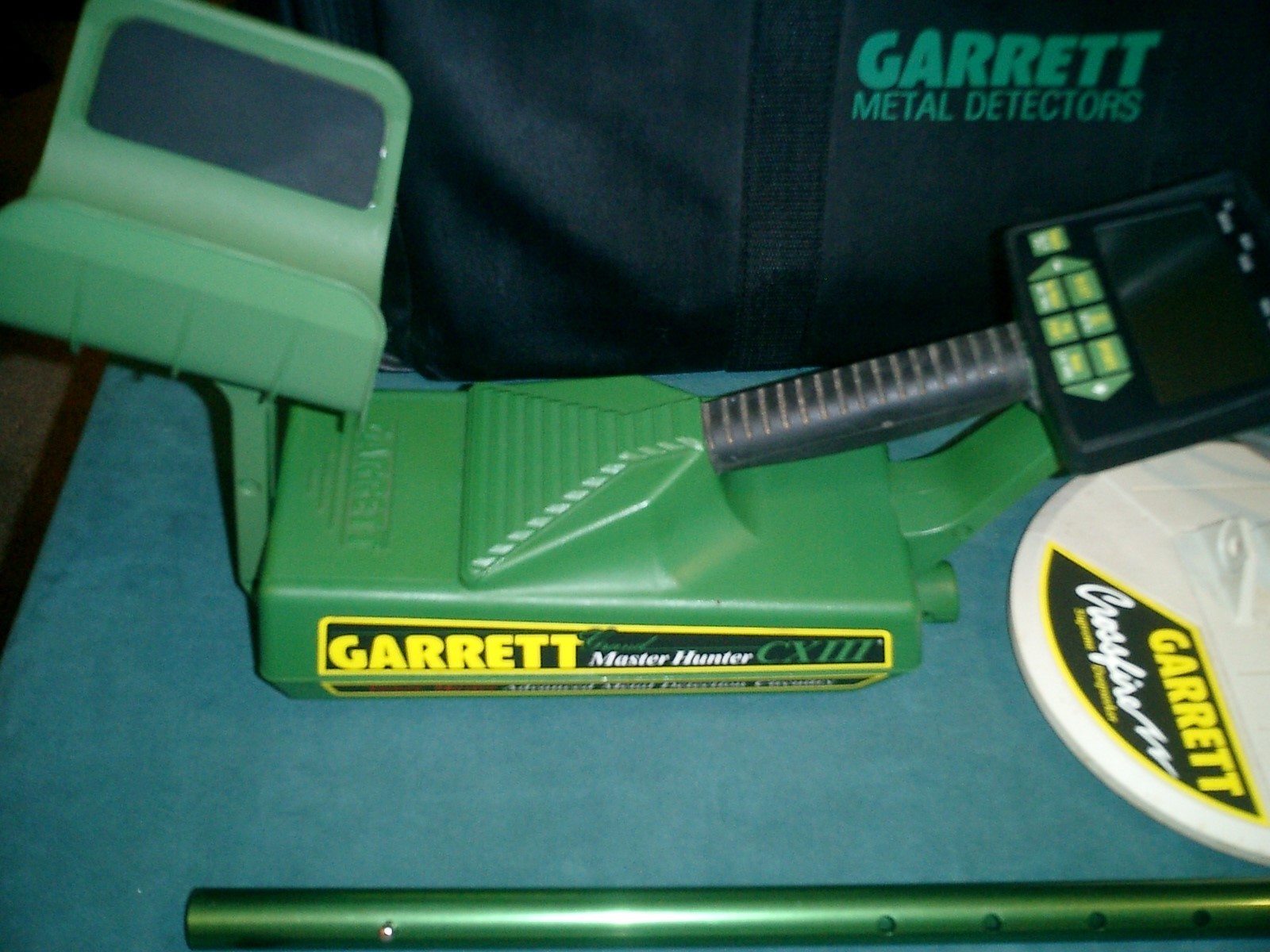 RARE Garrett Grand Master Hunter CXIII Metal Detector CX 3 CX111 TREASURE TALK