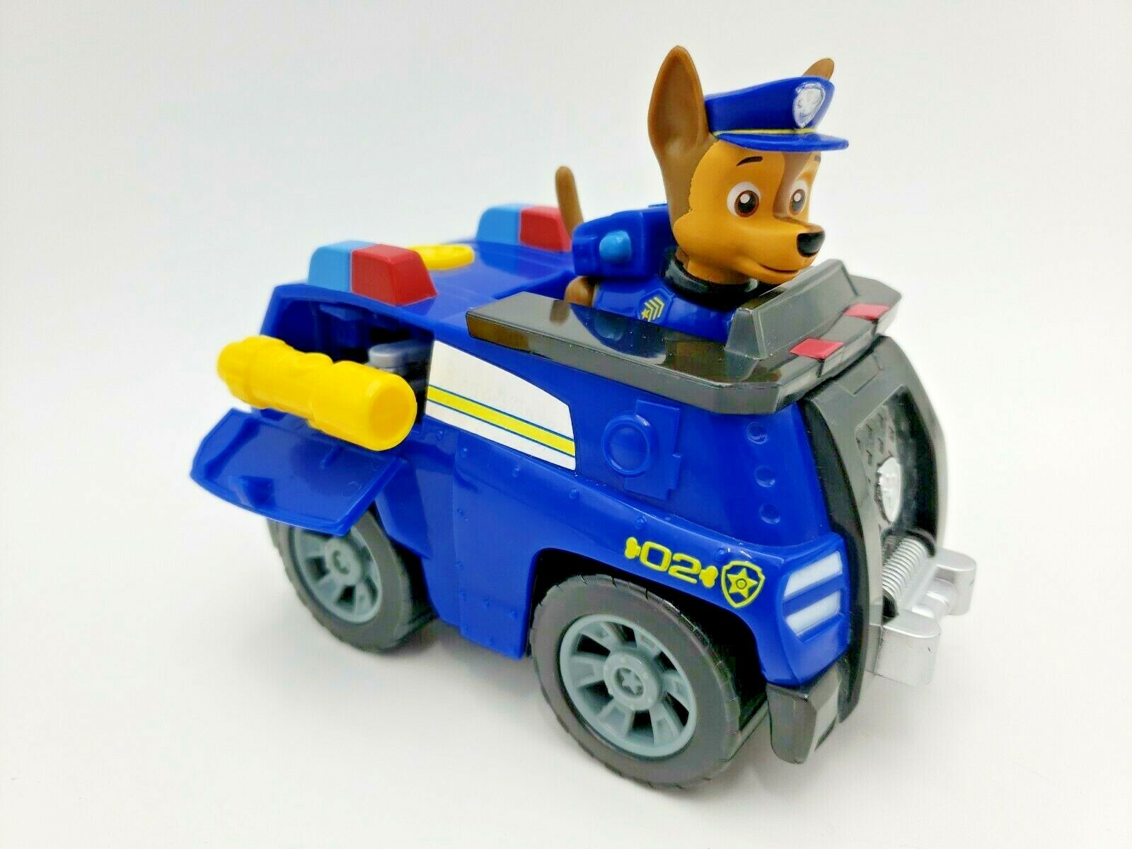 PAW Patrol Chase's Transforming Police Cruiser with Flip-open Megaphone &  Figure | eBay