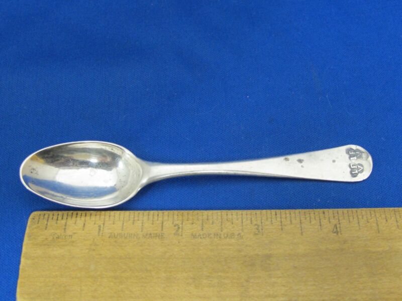 EARLY German / Northern European Silver TEASPOON-Marked IF / V