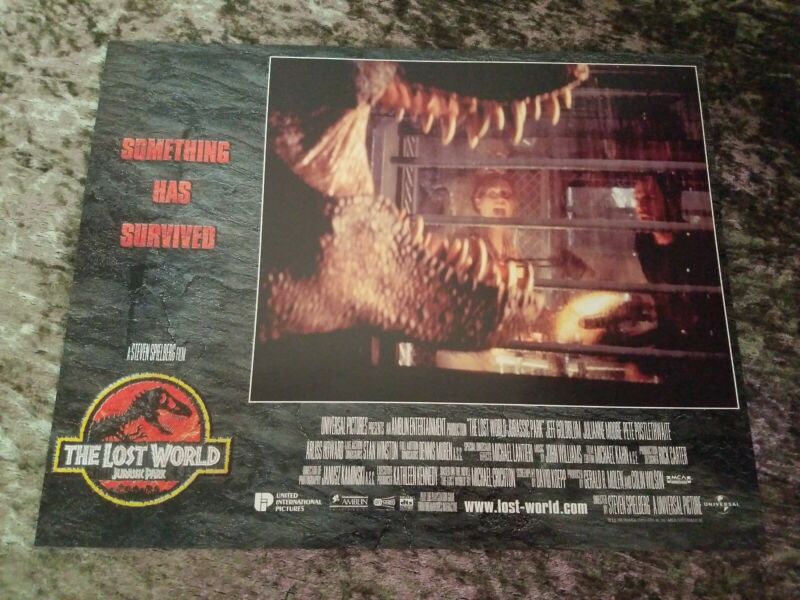 Jurassic Park The Lost World lobby cards  (lot of 7 stills) - Jeff Goldblum
