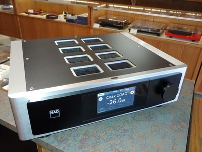 NAD M12 Preamp DAC w/PHONO Module , Original Box and Remote