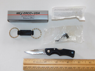 Rare Meyerco USA Scamp Blackie Collin's Design Pocket Knife