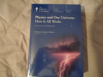 NEW The Great Courses PHYSICS AND OUR UNIVERSE: HOW IT ALL WORKS Book/DVD Course