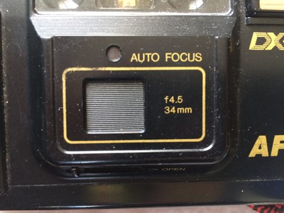 Vintage Collectible Black's 34 mm AFM DX Camera Untested