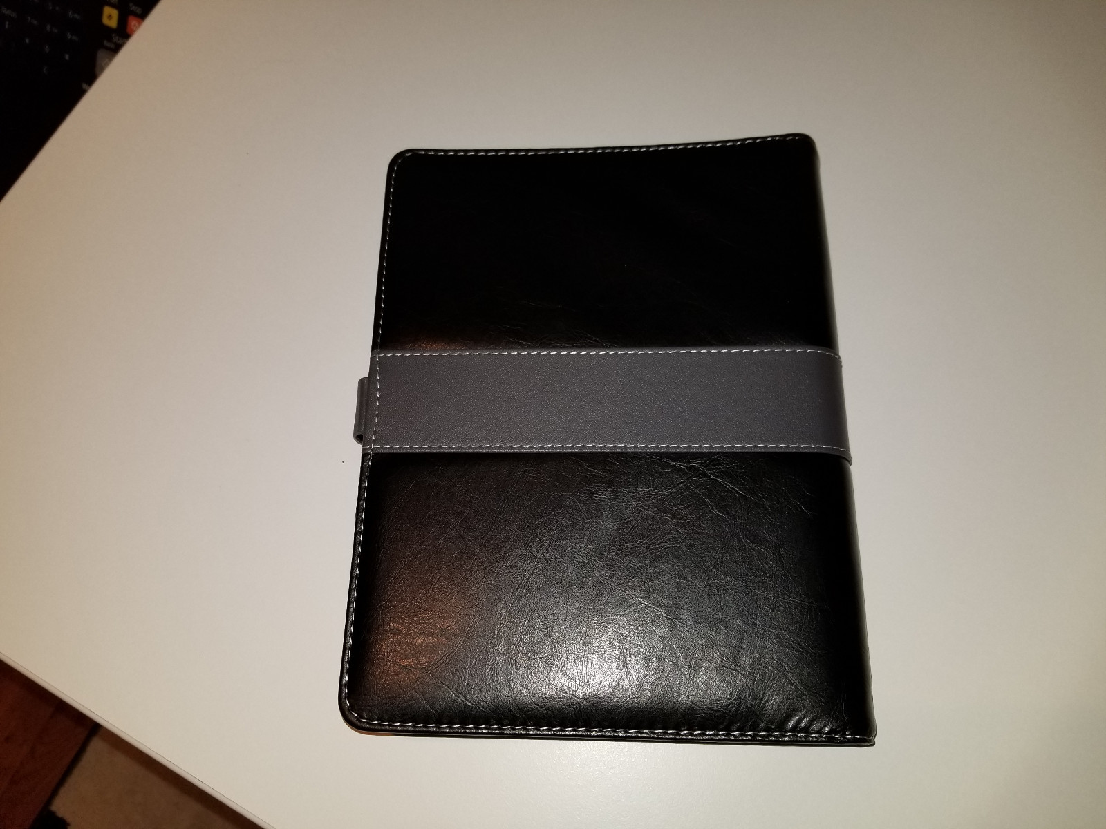 Leather Planner/Organizer Emo Trans Customized Global Logistics Logo