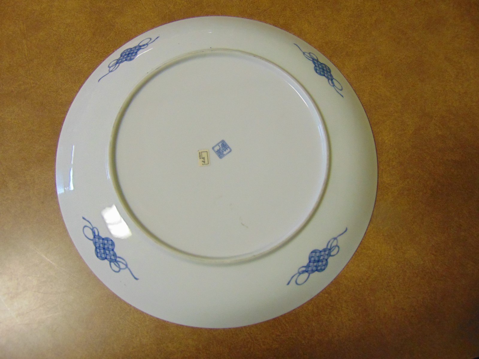 Fitz & Floyd Orange And Gold Imari Large Platter Plate 12