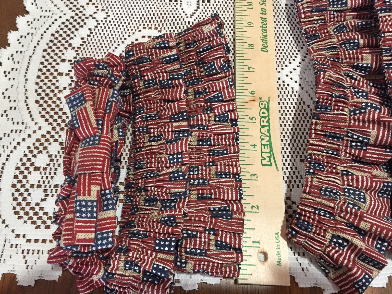 Longaberger Old Glory Garter Lot Bundle