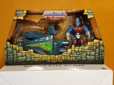 Masters of the Universe Classics - Sky High with Jet Sled- NEW