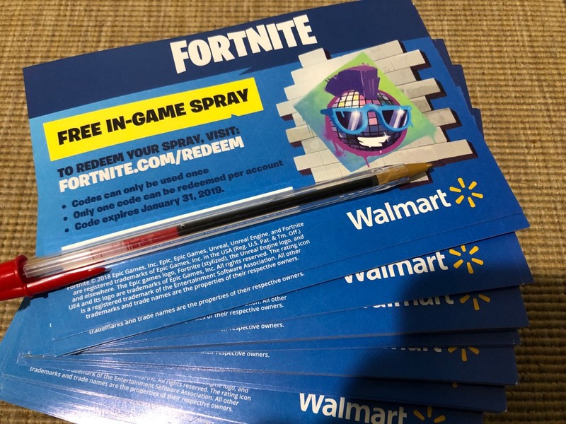 fortnite free in game spray walmart exclusive disco ball code sent asap - fortnite free spray code