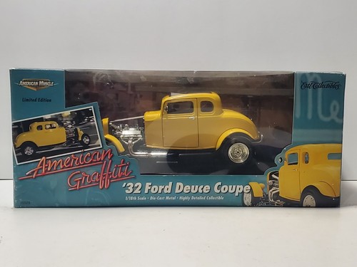 '32 Ford Deuce Coupe アメリカングラフィティ ミニカー 32 Ford Deuce Coupe ERTL American Graffit 1 18 for sale