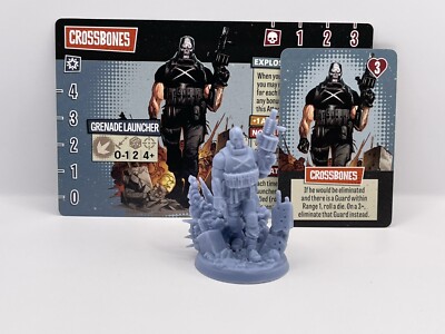 CROSSBONES HERO Zombicide MARVEL ZOMBIES Kickstarter Exclusive Stretch CMON
