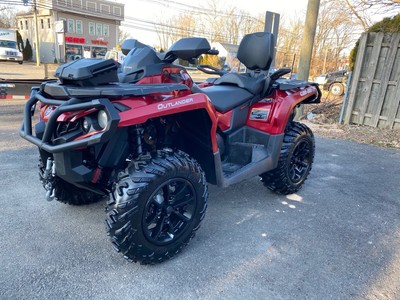 2018 CAN AM OUTLANDER MAX XT 1000R , 3 STAGE EPS, TWO SEATER, READS 69 HR