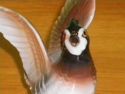 Vintage Bone China 2 pc. Mama & Baby Pheasants ~ Lovely Set ~Japan
