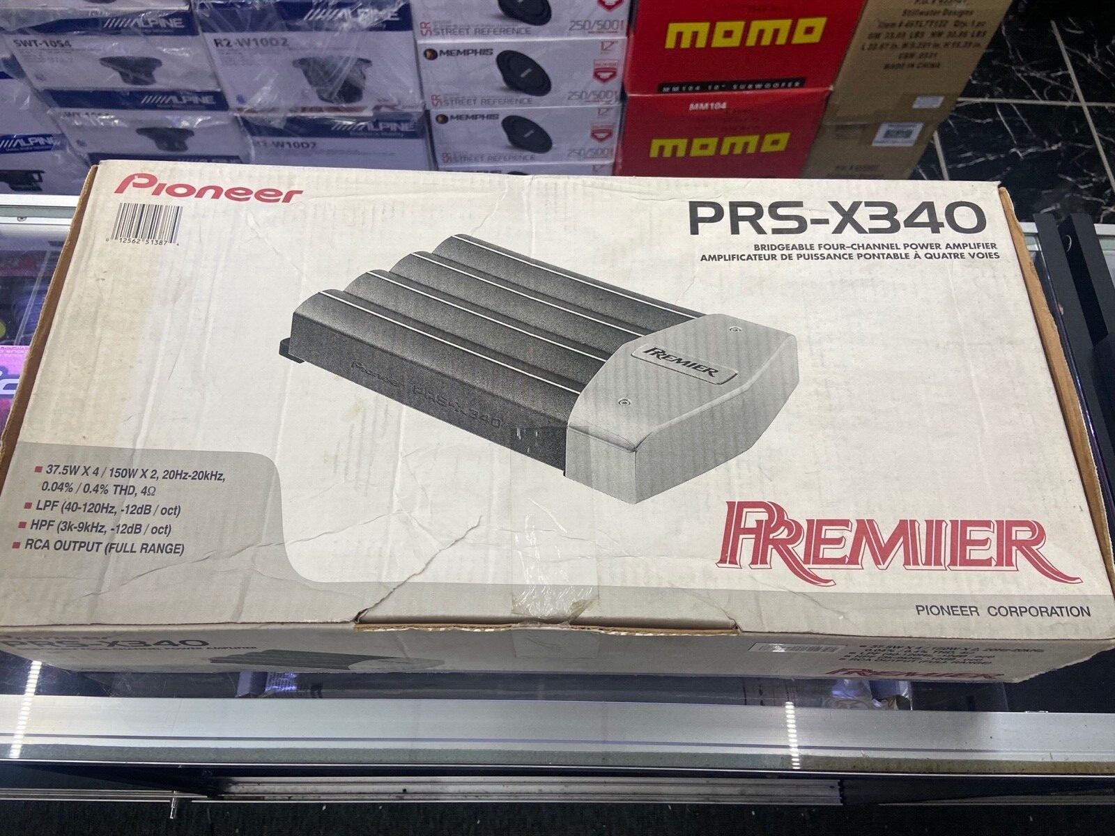 Pioneer PRS-X340J MOS FET 4チャンネル パワーアンプ Pioneer PRS