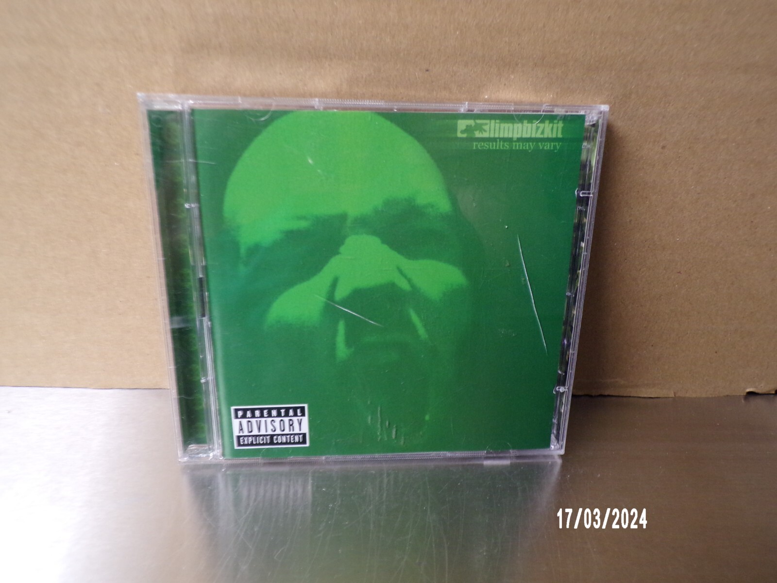 Limp Bizkit Results May Vary CD/DVD ORIGINAL 2003 Fred Durst