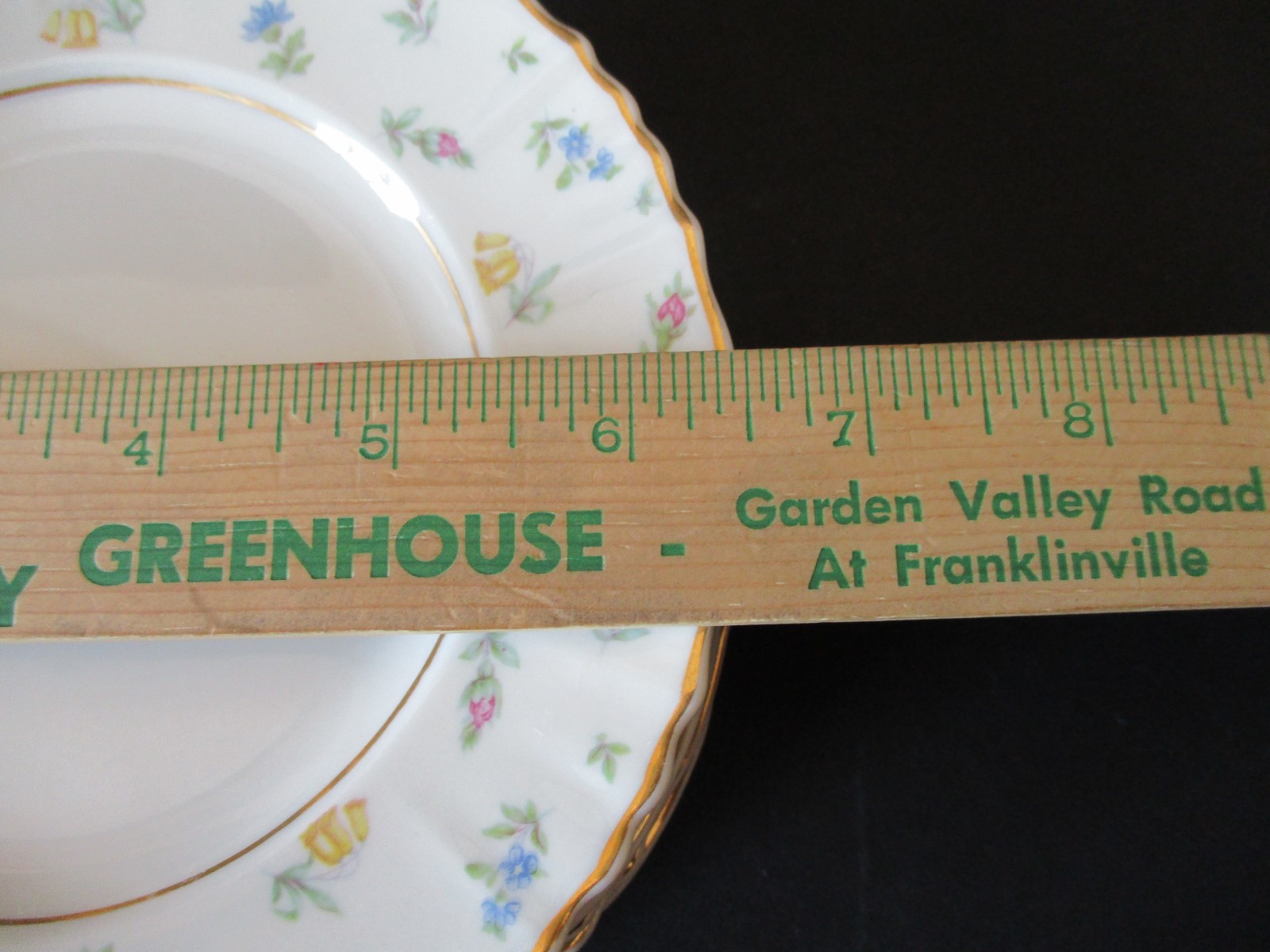 6 Syracuse Suzanne Bread & Butter Plates 6 1/2