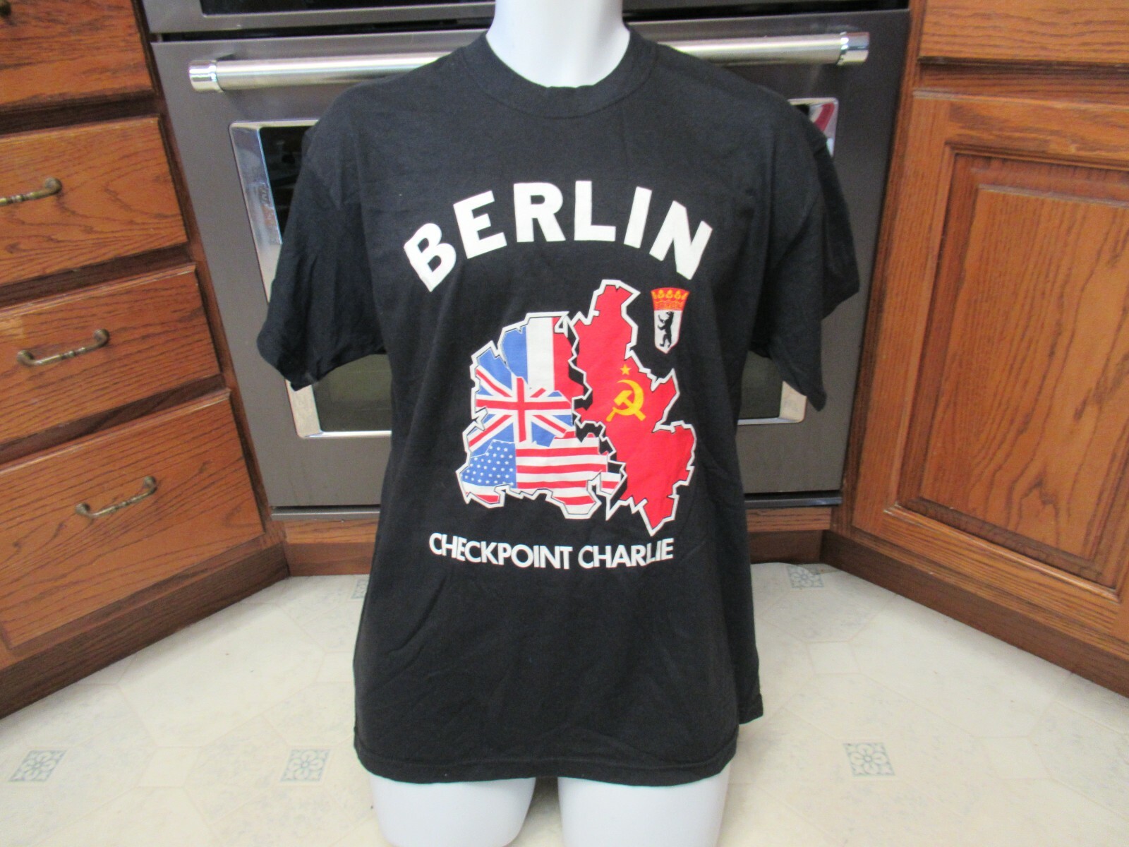 Berlin Checkpoint Charlie Sign T Shirt Berlin Checkpoint Charlie Sign T Shirt