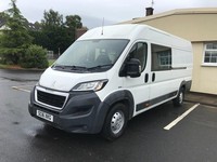 2016 Peugeot Boxer 435 L4H2 2.2 HDI Combi Van PANEL VAN Diesel Manual