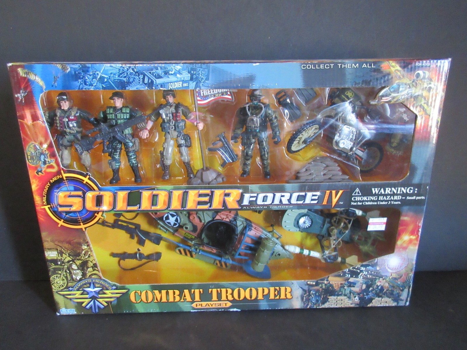 Soldier Force IV Combat Trooper Playset | eBay