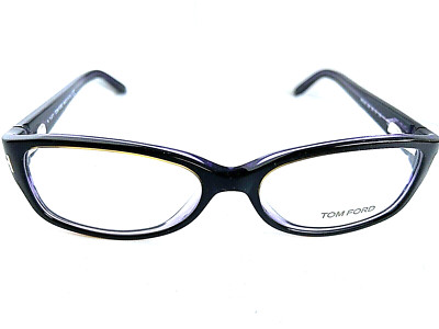 New Tom Ford TF 5E14C35 52mm Black Rx Women's Eyeglasses Frame Italy