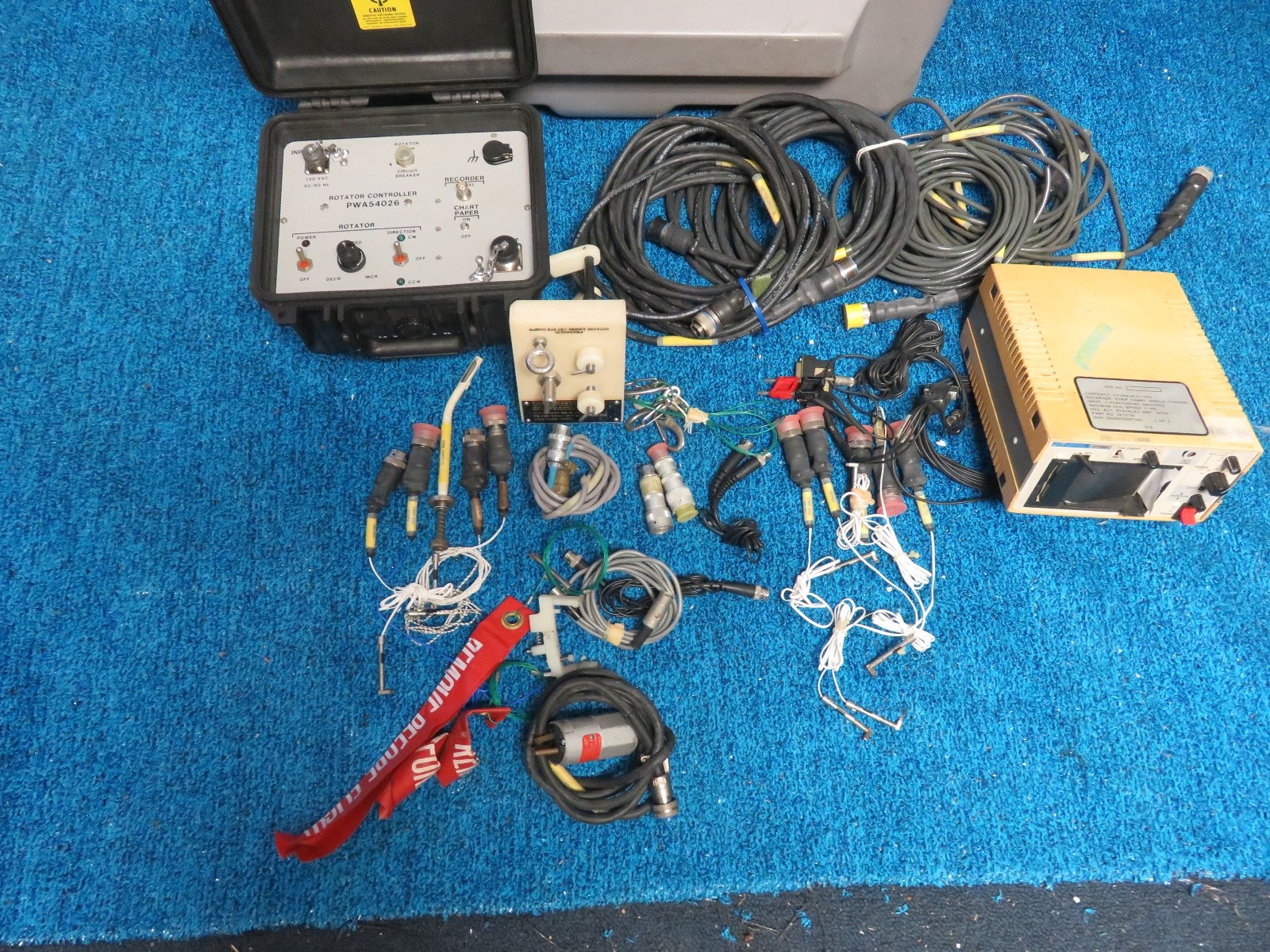 Part of Metal flaw Detector System PWA54031 with Case- Read description