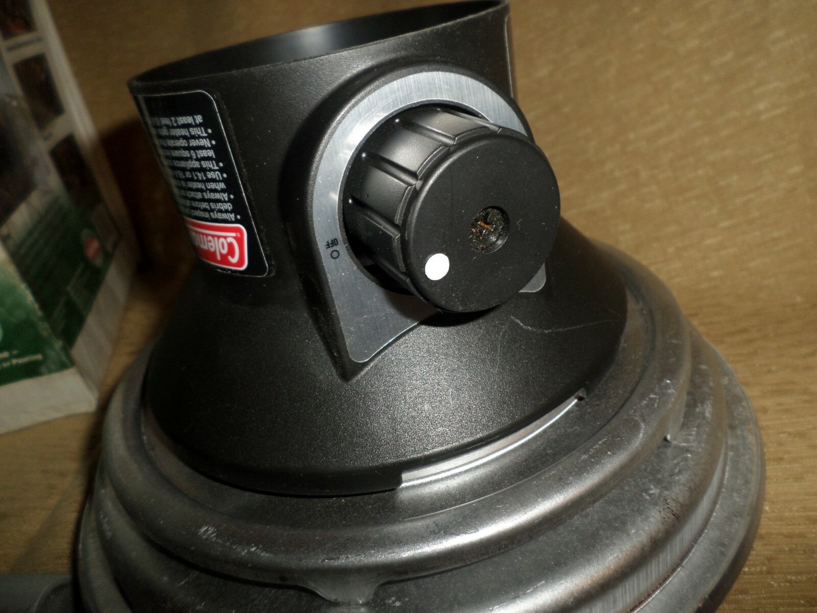 Coleman Blackcat Portable Catalytic Heater 5033 Propane Stand Great Shape Tested