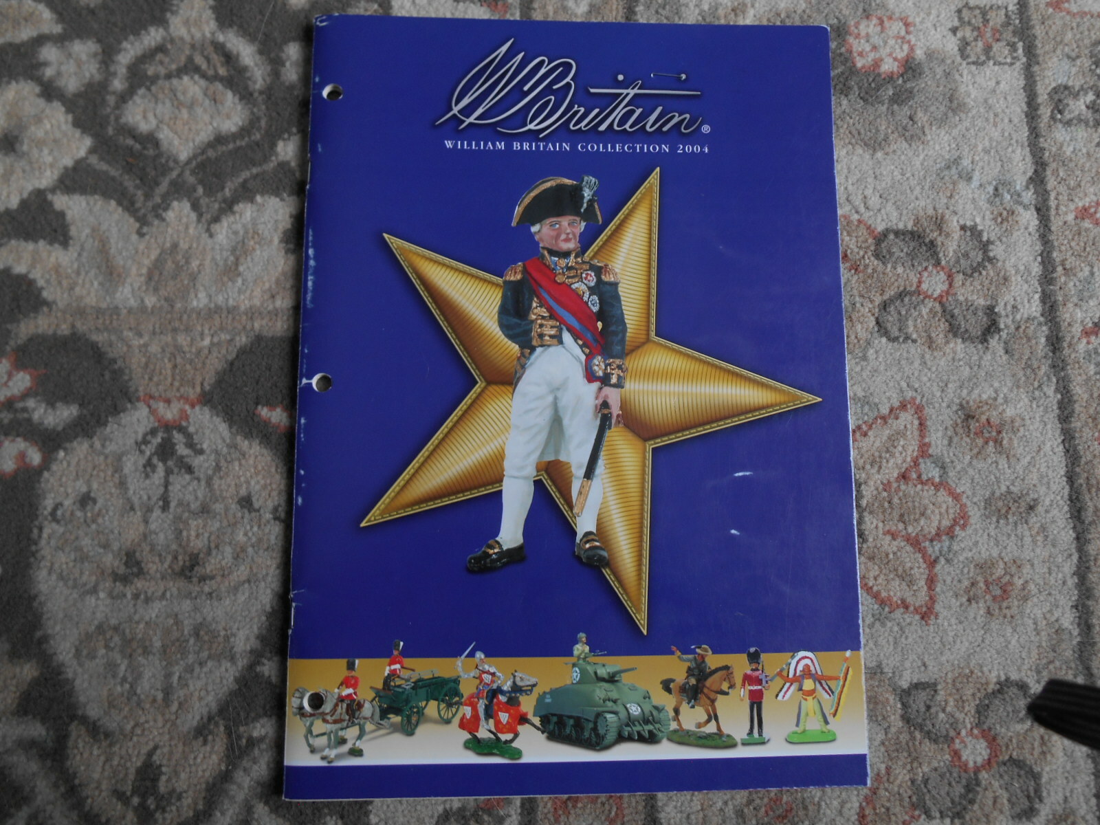 Six (6) WILLIAM BRITAIN COLLECTION Color Catalogs 2001 thru 2006