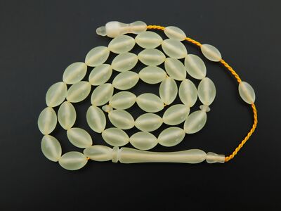 Green phosphorus 33 beads Islamic Prayer Beads  misbaha Tesbih fosforlu 403030