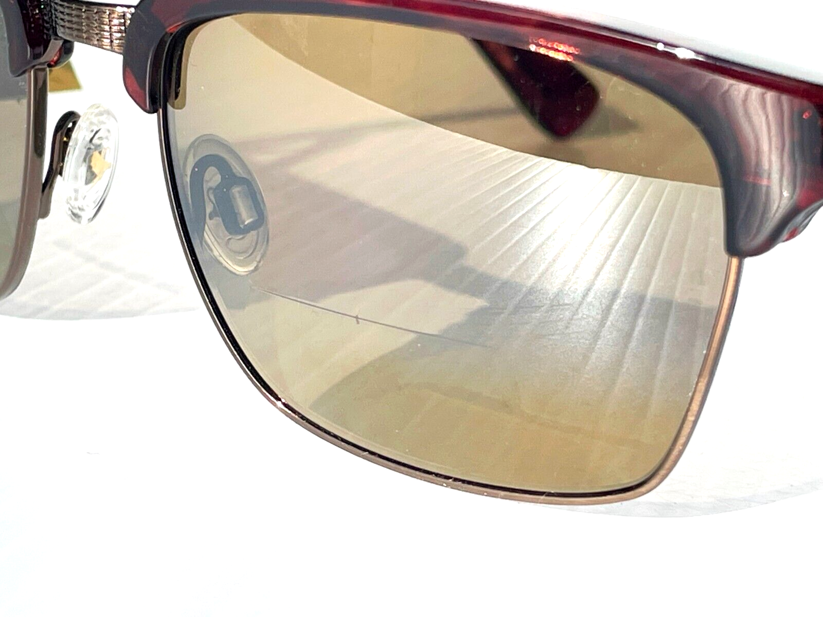 Pre-owned Maui Jim Kawika Tortoise Polarized Bronze Lens Readers +1.5 Sunglass H257-16c15 In Brown