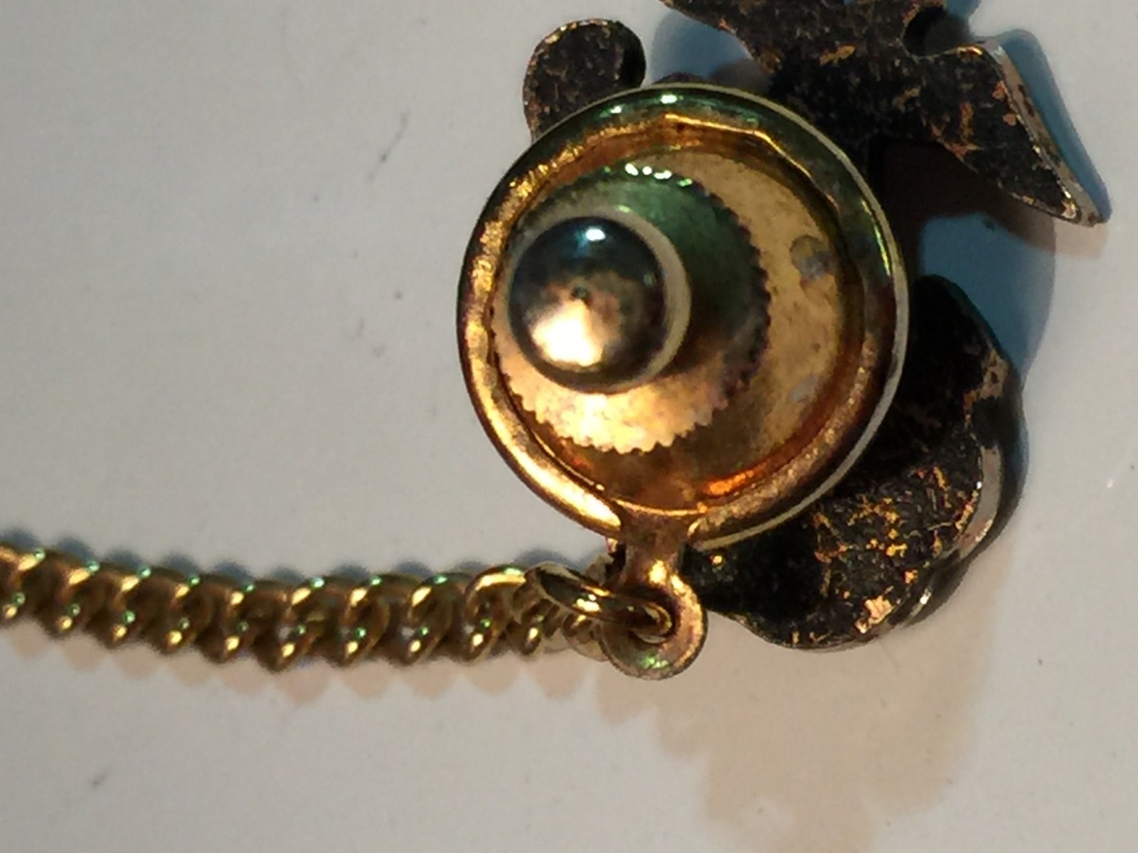 USMC Navy Marine Corps Tie Tack Eagle Globe & Anchor (UNKNOWN DATE)