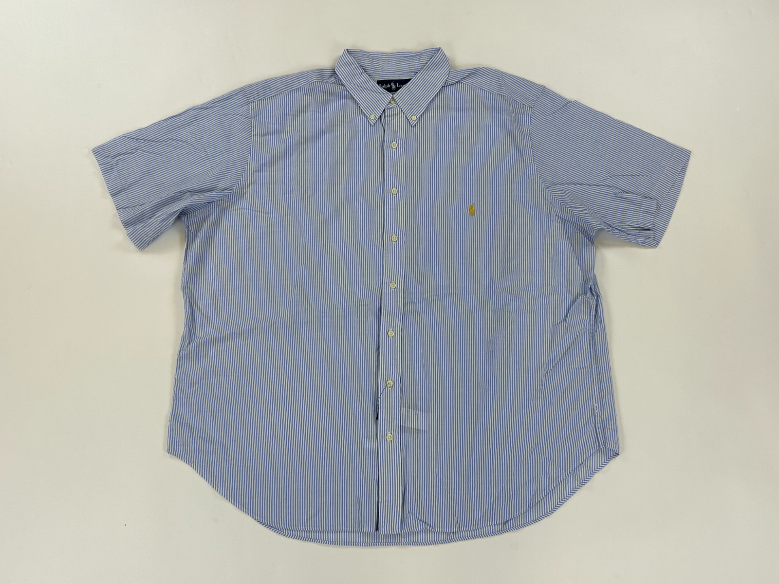 Рубашка Polo Ralph Lauren Big & Tall в полоску на пуговицах с рисунком пони