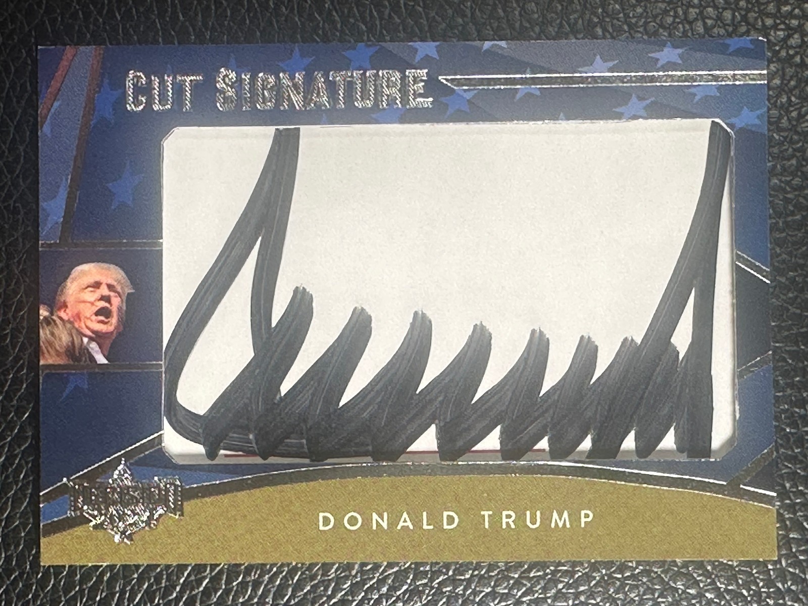 2024 Decision Cut Signature Donald Trump Auto Autograph