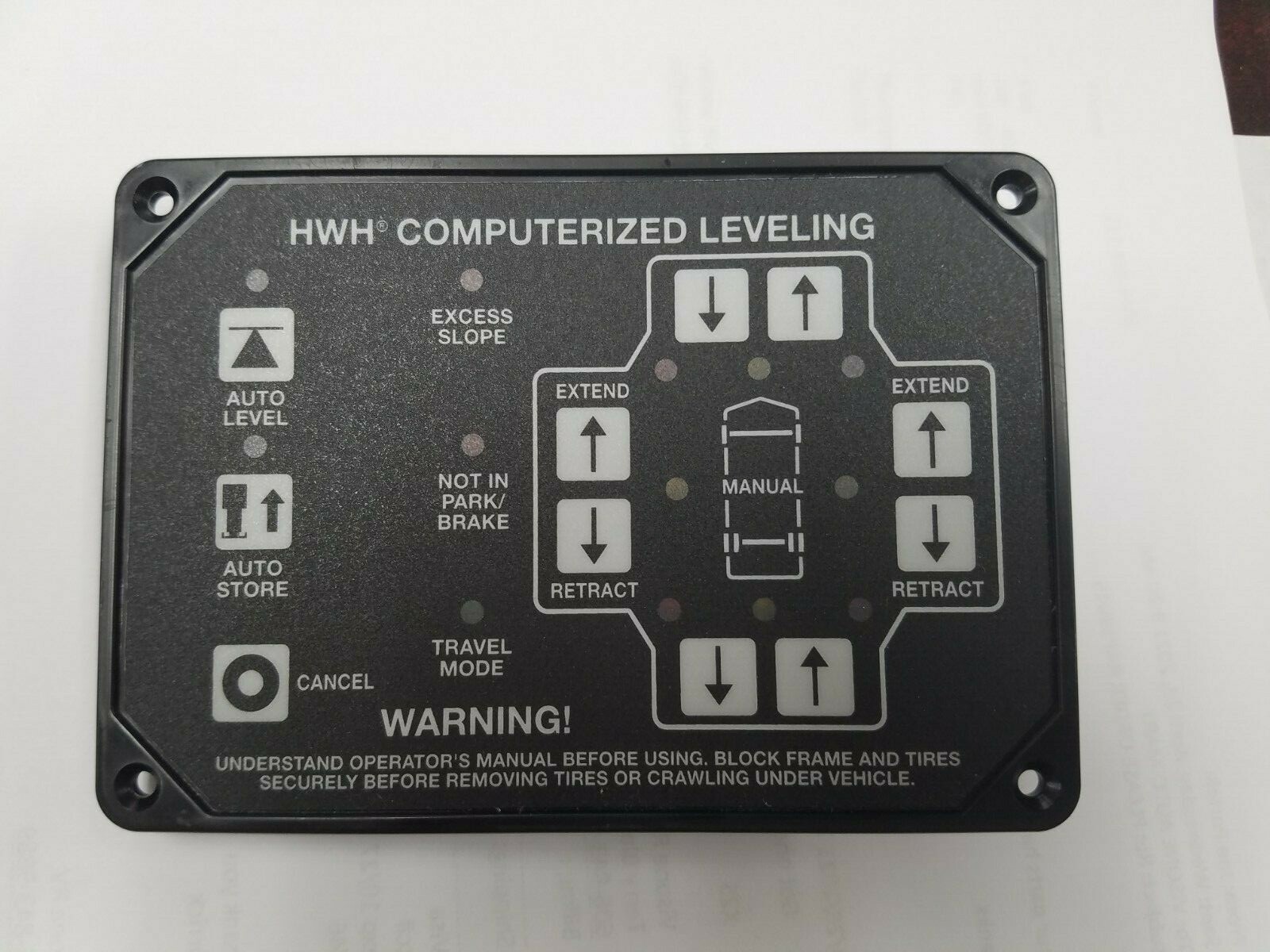 HWH LEVELING AP47493 RAP92765 TOUCH PAD ATT: LOOK AT THE