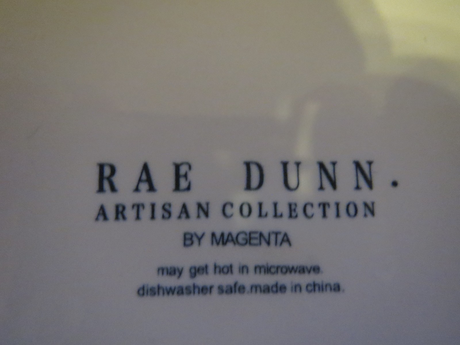 RAE DUNN by Magenta Ceramic Pet Bowl 