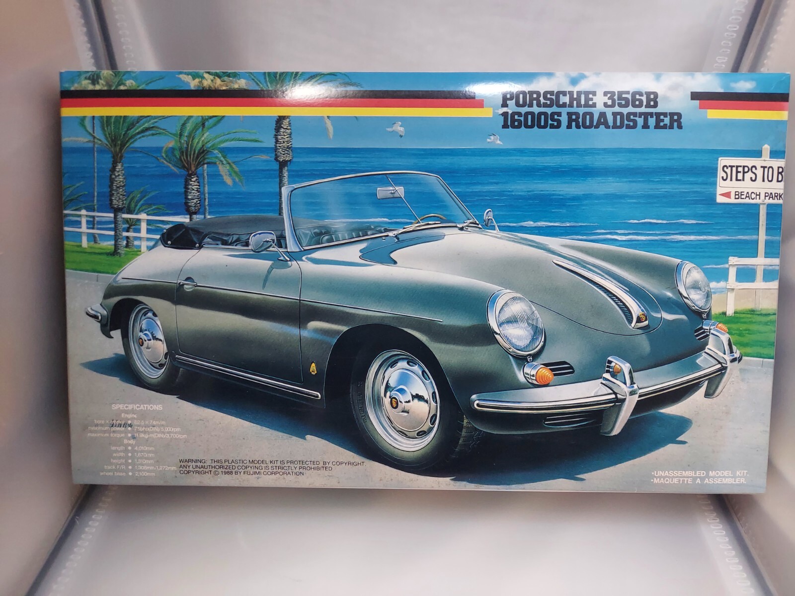 フジミ ポルシェ 356A 1500GS カレラ スピードスター プラモデル