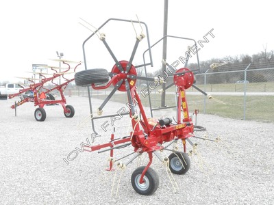 Sitrex RT5200H Pull Type 4 Rotor Hay Tedder, 17' Working Width, Hydraulic Lift