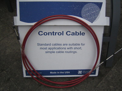 Teleflex Red Jacket 33C Boat Remote Control Throttle/Gear Cable - 16 ft.