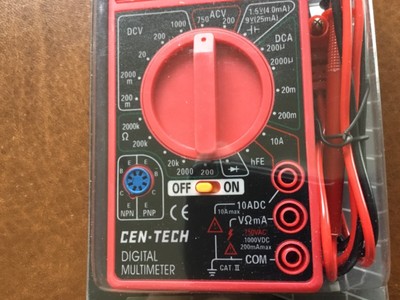 Cen-Tech 7 Function Digital Multimeter