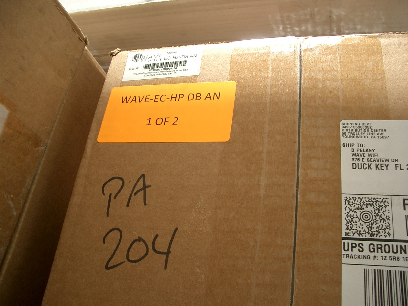 Wave WiFi EC HP Dual-Band EC-HP-DB-AN with 2 Ext Antennas