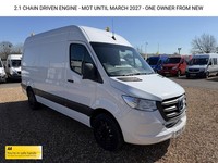 2019 Mercedes-Benz Sprinter 2.1 316 CDI Panel Van 5dr Diesel Manual RWD L2 H2 Eu