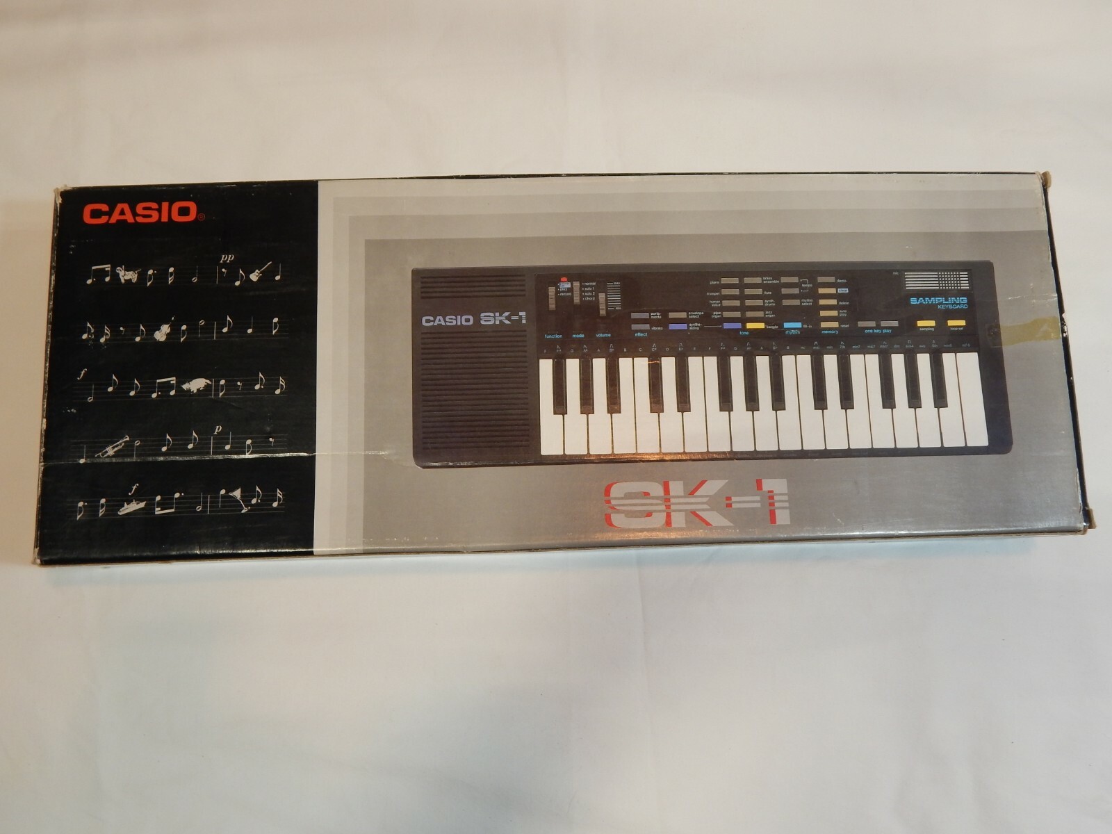 Vintage Casio SK-1 Sampling Keyboard w/ box and manual