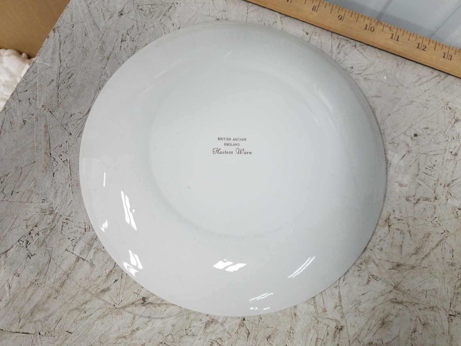 Vintage Expo 67, Montreal Canada, British Anchor, England, Hostess Ware, plate!