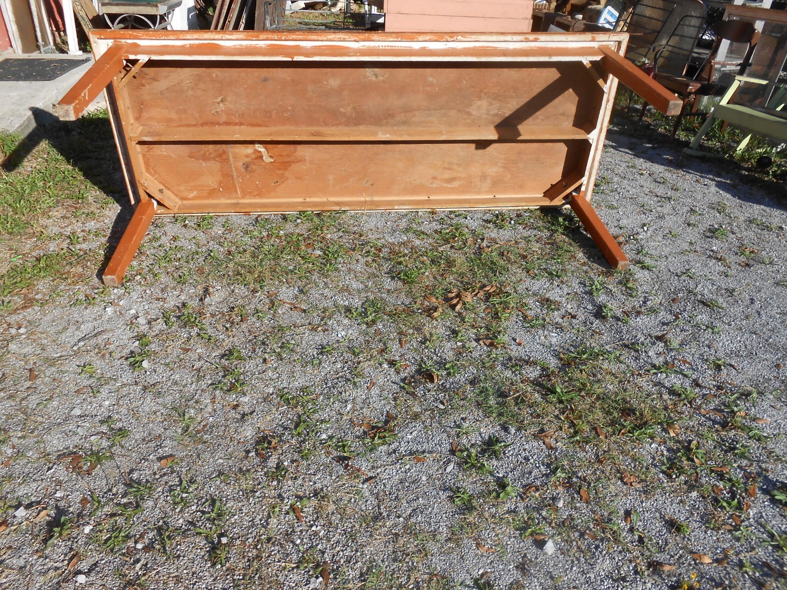 Large Antique 8ft /Work/Dining/Event/Conference / Table  Farmhouse/Library Style