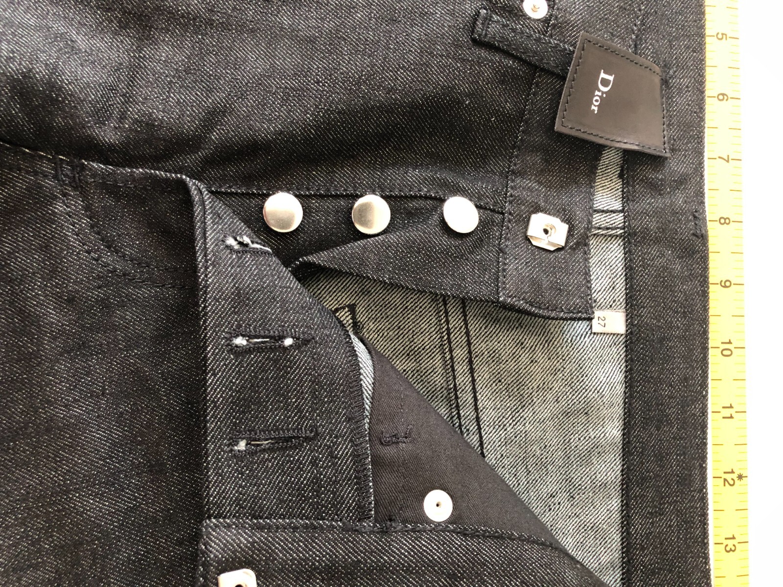 dior homme デニム　27 エディ期　hedi slimane 裾上なし dior homme デニム 27 エディ期 hedi slimane 裾上なし DIOR HOMME by