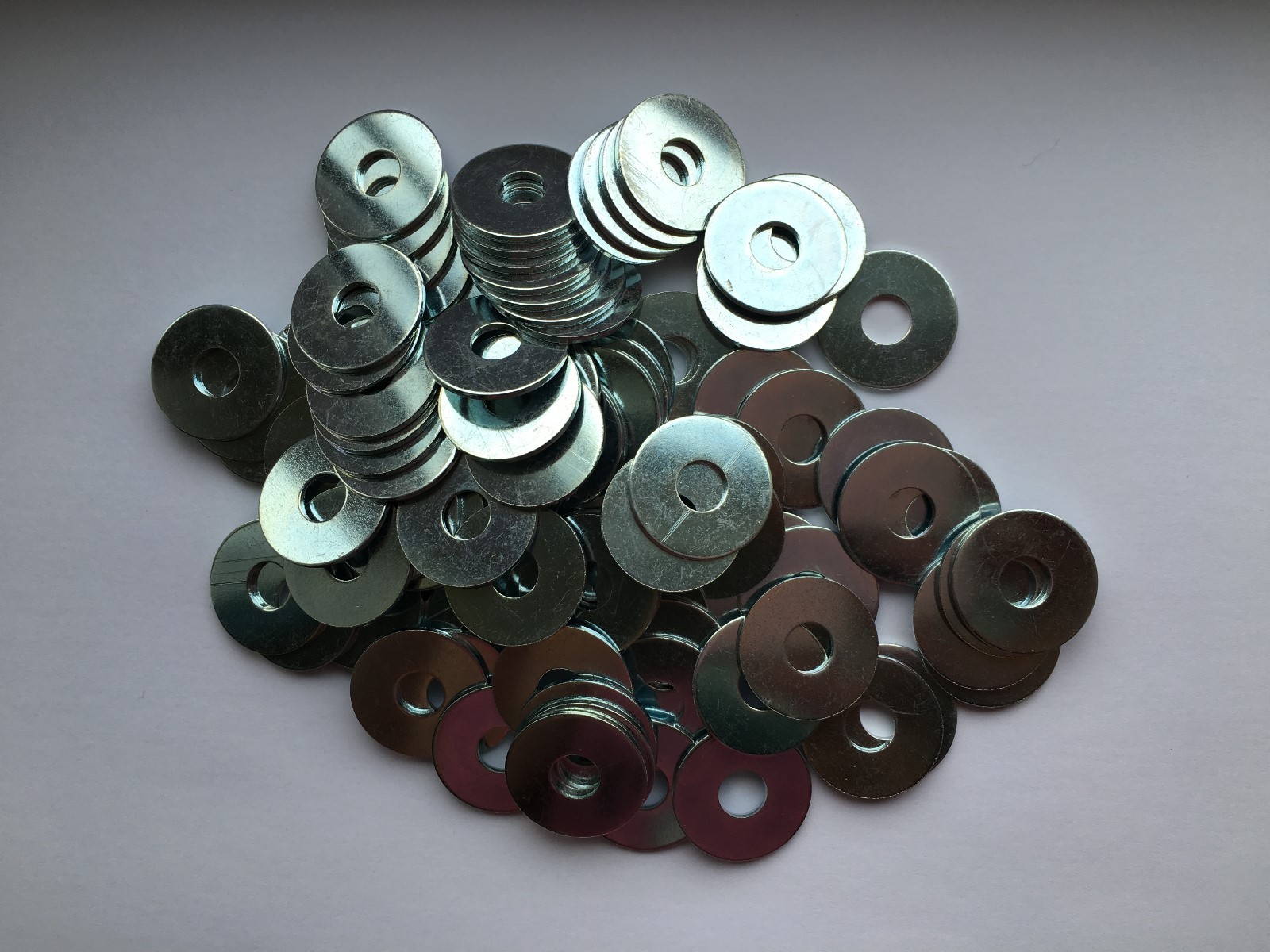 M8 Penny Washers BZP Pack of 100 Outer Diameter 25mm Brand New Free P&P eBay