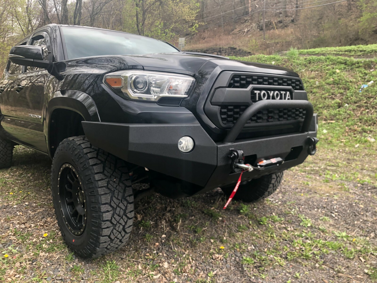 【美品】 TRBNGR 3rd 7EP 3rd Gen Toyota Tacoma HoneyBadger Front Bumper | ADD Offroad