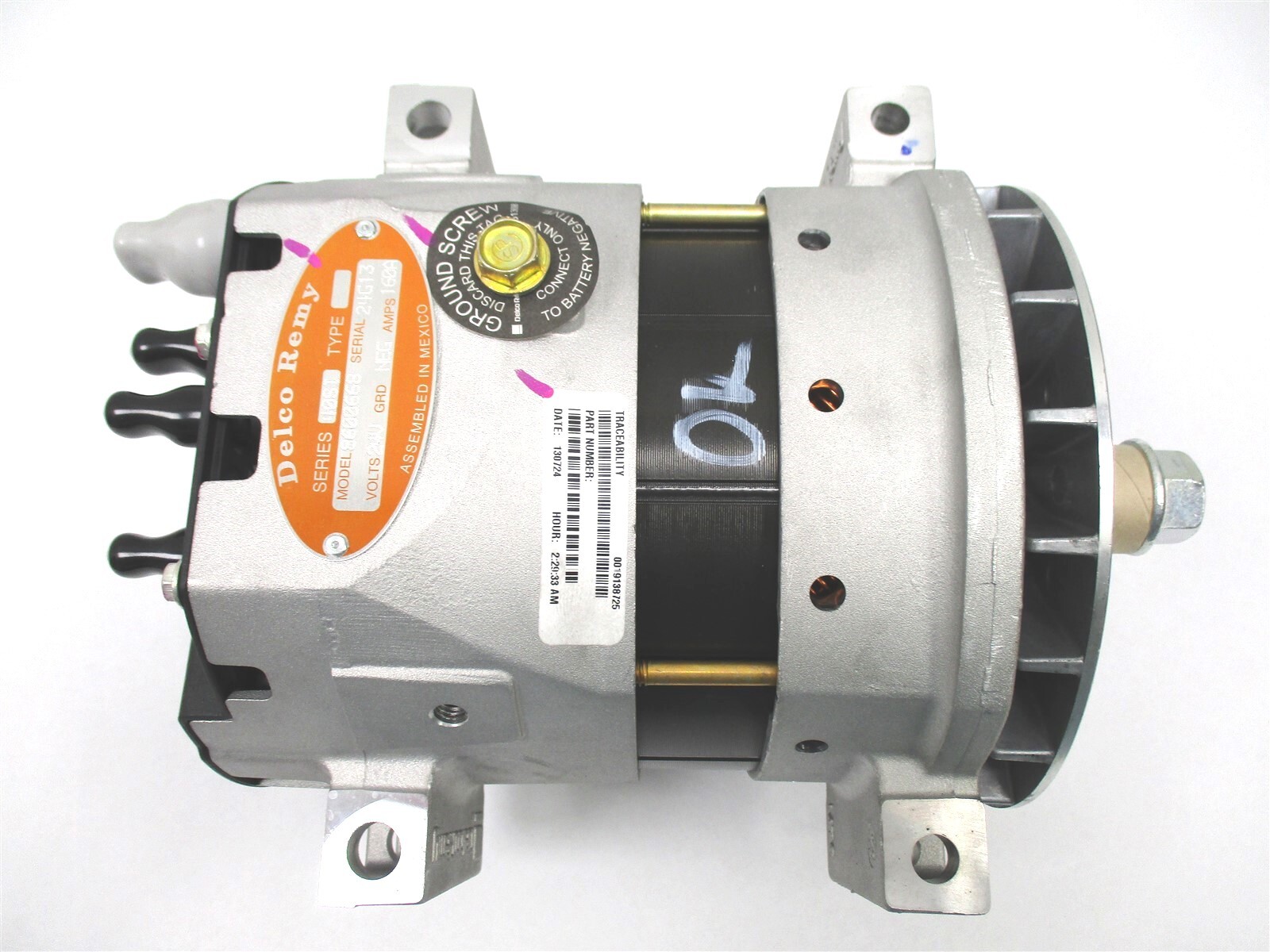 8010購入8600 S 8600668 NEW GENUINE DELCO REMY 40SI HD ALTERNATOR 160A 24V