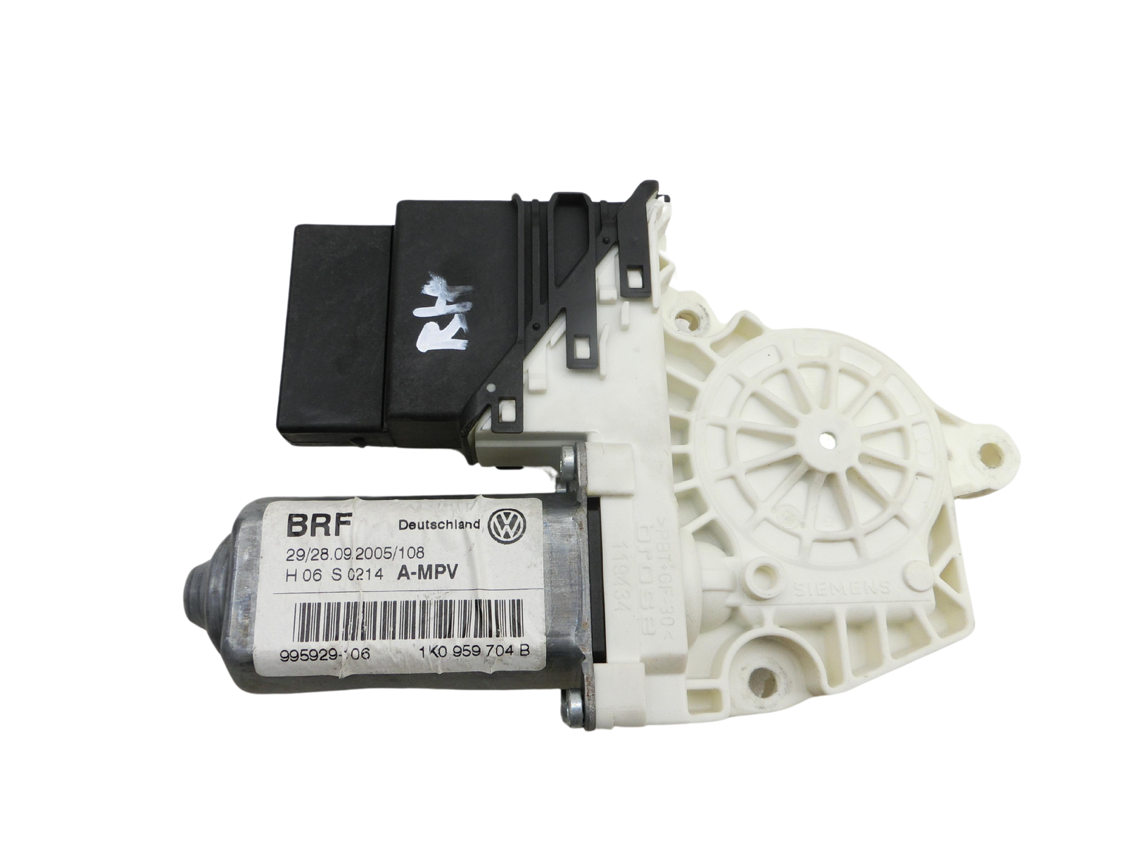 Window lift motor Right Rear for VW Touran 1T 03-06 - Bild 1