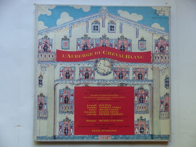 Coffret L Auberge Du Cheval Blanc Benatzky  Bourvil Andrine Forli Michel Dens